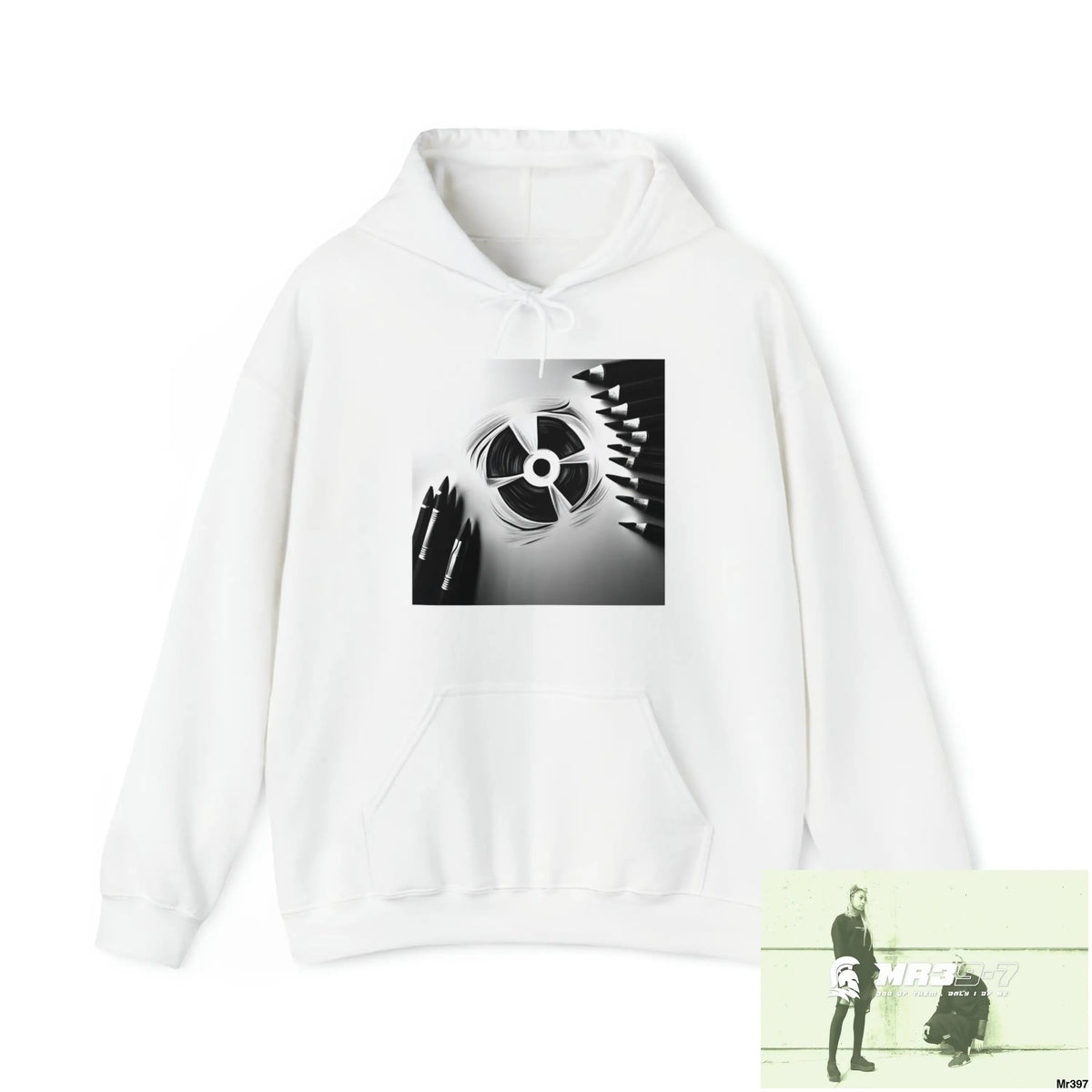 Unisex Radiation DAHAB 2014 Heavy Blend™ Hooded Sweatshirt White / M Hoodie