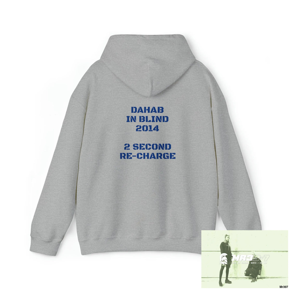 Unisex Radiation Therapy Dahab in Blind 2014 2 Second Re-Charge Heavy Blend™ Hooded Sweatshirt Hoodie
