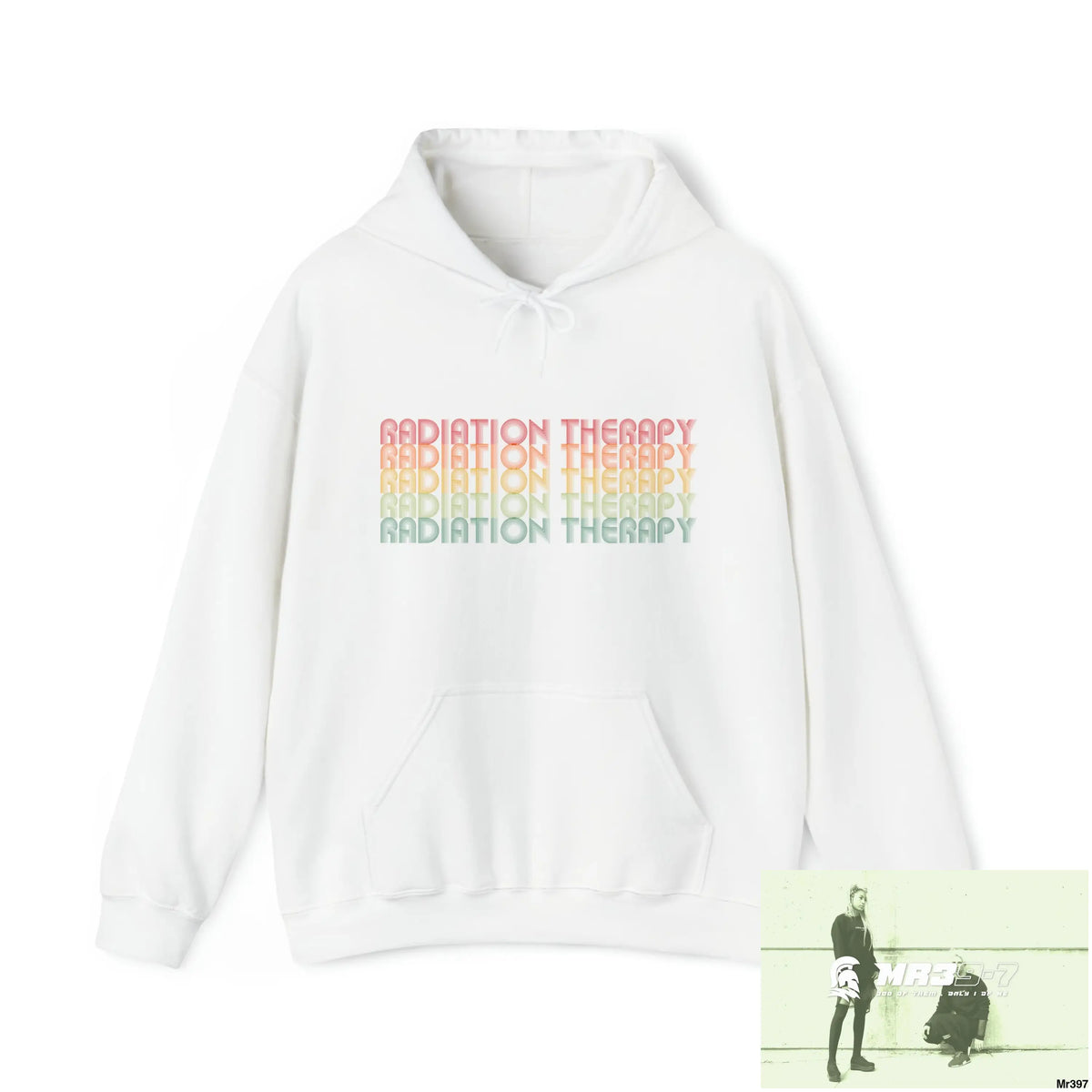Unisex Radiation Therapy Dahab in Blind 2014 2 Second Re-Charge Heavy Blend™ Hooded Sweatshirt White / S Hoodie