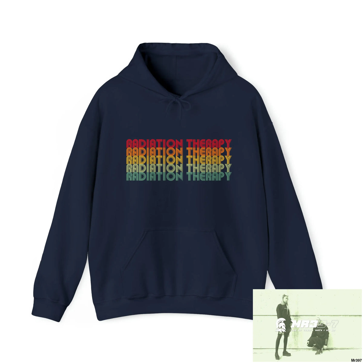 Unisex Radiation Therapy Dahab in Blind 2014 A Blast from the past Heavy Blend™ Hooded Sweatshirt Navy / S Hoodie