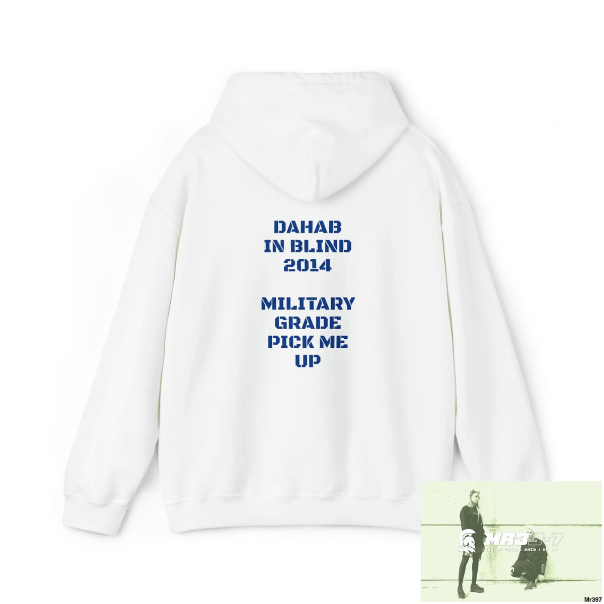 Unisex Radiation Therapy Dahab in Blind 2014 Military Grade Pick Me Up Heavy Blend™ Hooded Sweatshirt Hoodie