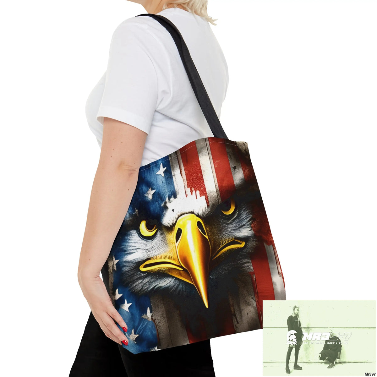 USA Eagle Tote Bag (AOP) Bags