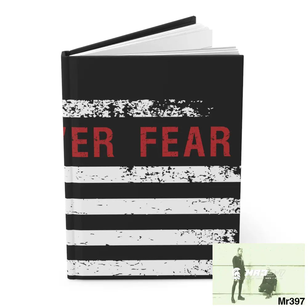USA Faith over Fear Hardcover Journal Matte Journal Paper products