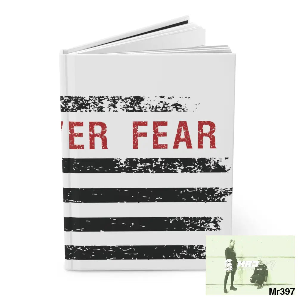 USA Faith over Fear Hardcover Journal Matte Journal Paper products