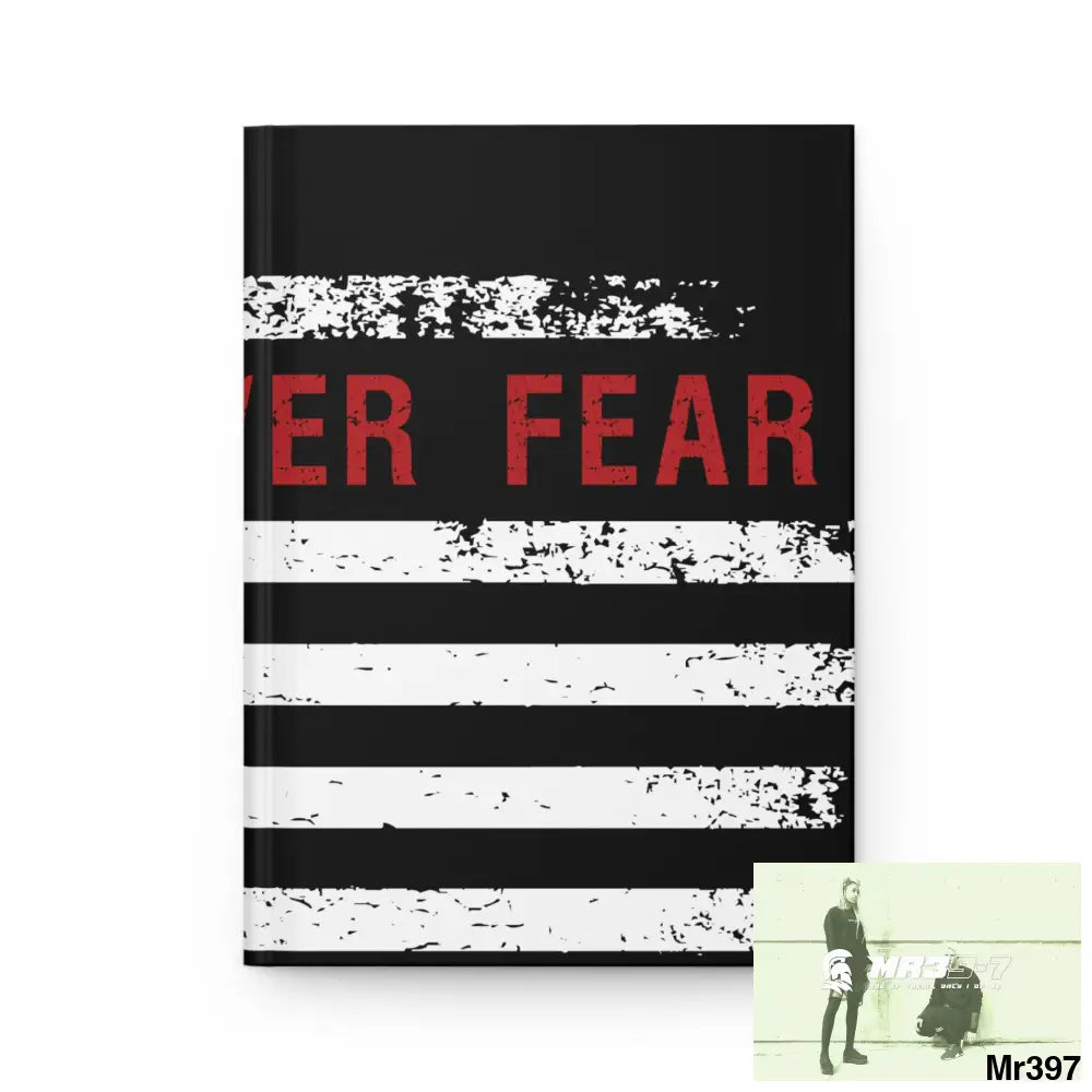 USA Faith over Fear Hardcover Journal Matte Journal Paper products