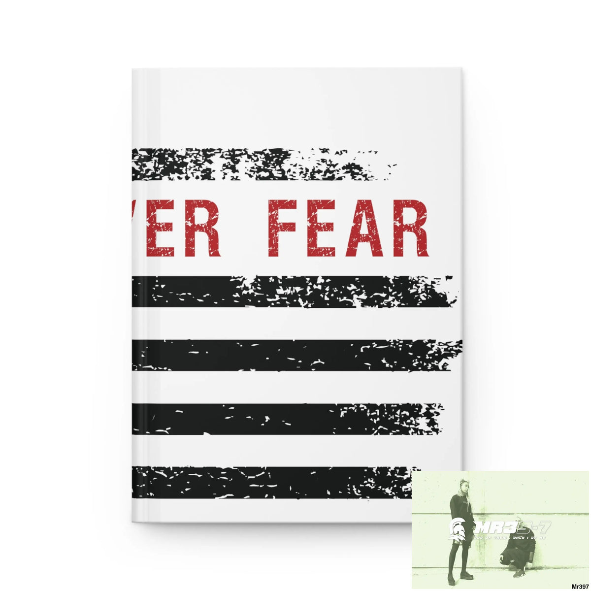 USA Faith over Fear Hardcover Journal Matte Journal Paper products