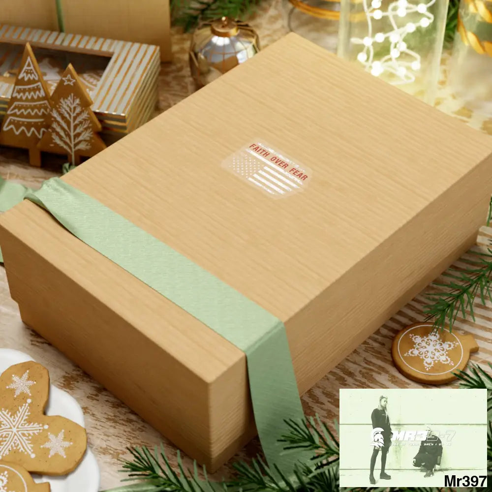 USA Faith over Fear Kiss-Cut Stickers Paper products