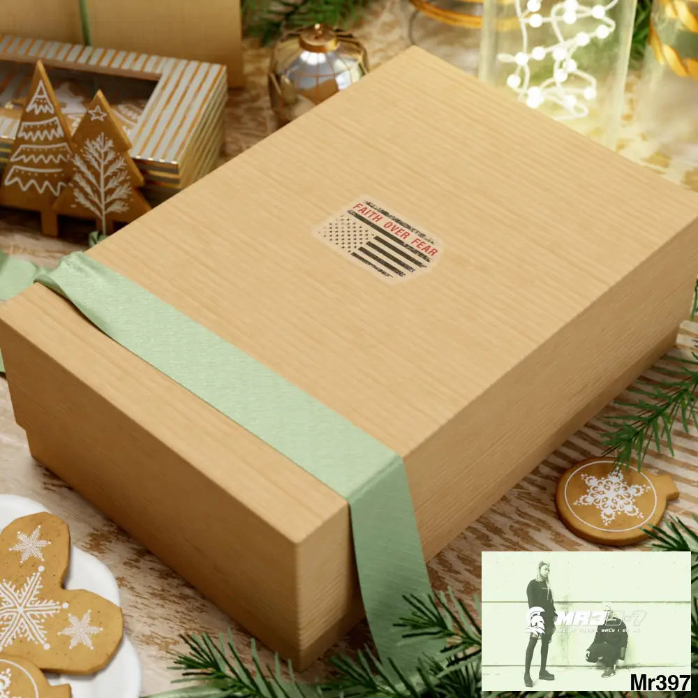 USA Faith over Fear Kiss-Cut Stickers Paper products