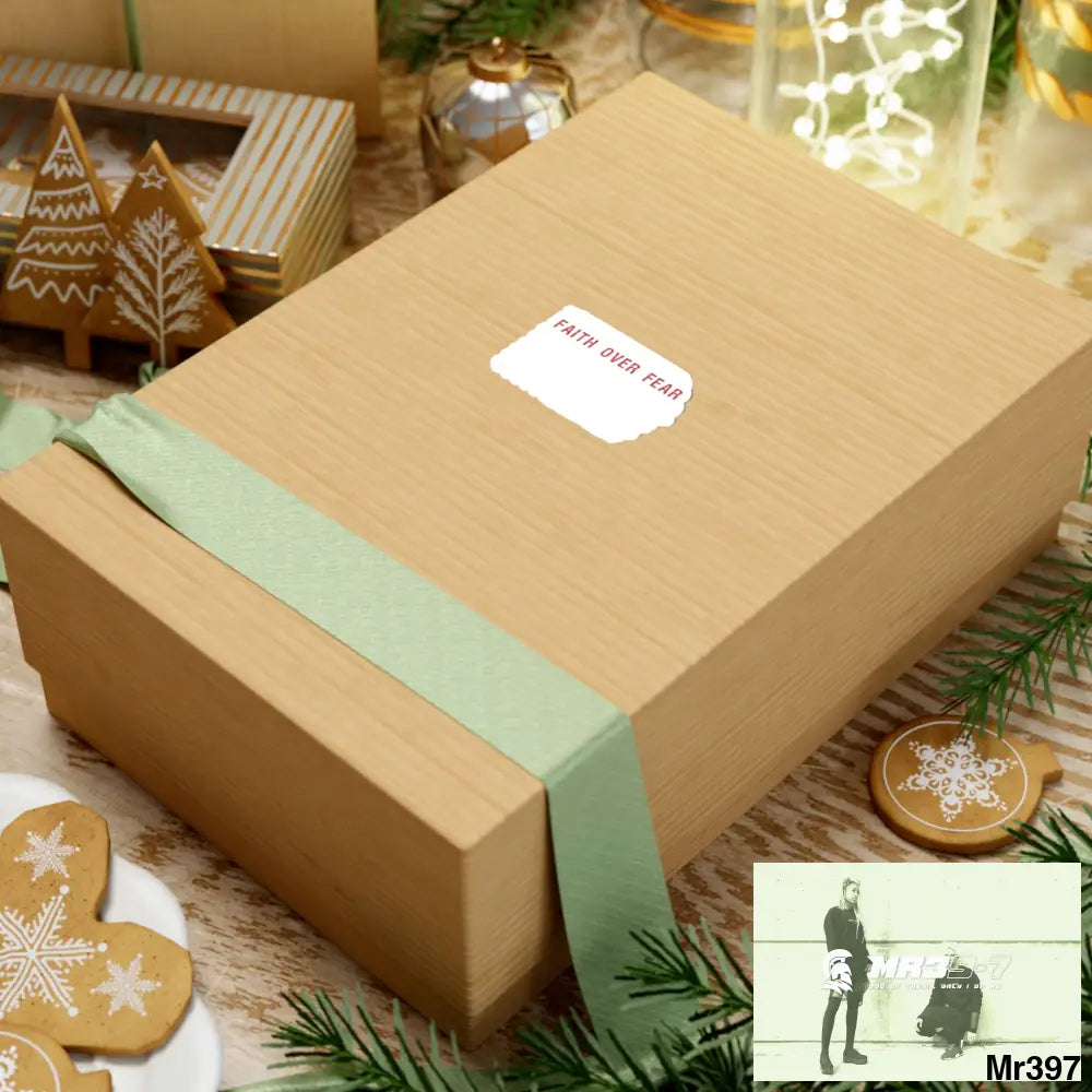 USA Faith over Fear Kiss-Cut Stickers Paper products