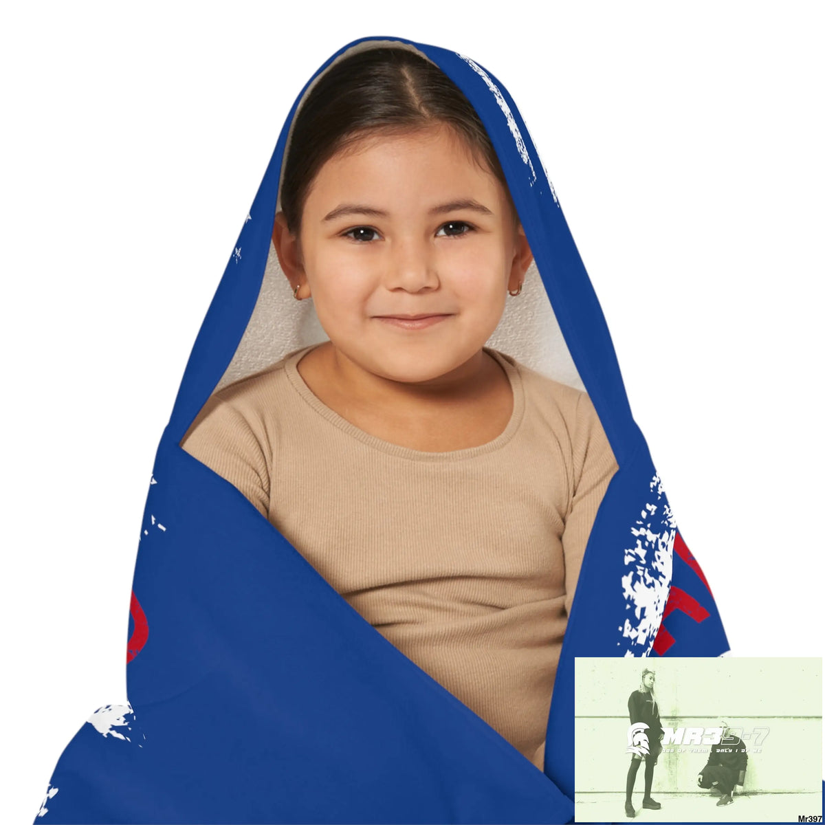 USA Faith over Fear Youth Hooded Towel 24’’ × 48’’ All Over Prints