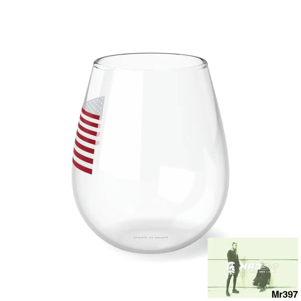 USA Stemless Wine Glass 11.75oz 11.75oz Mug