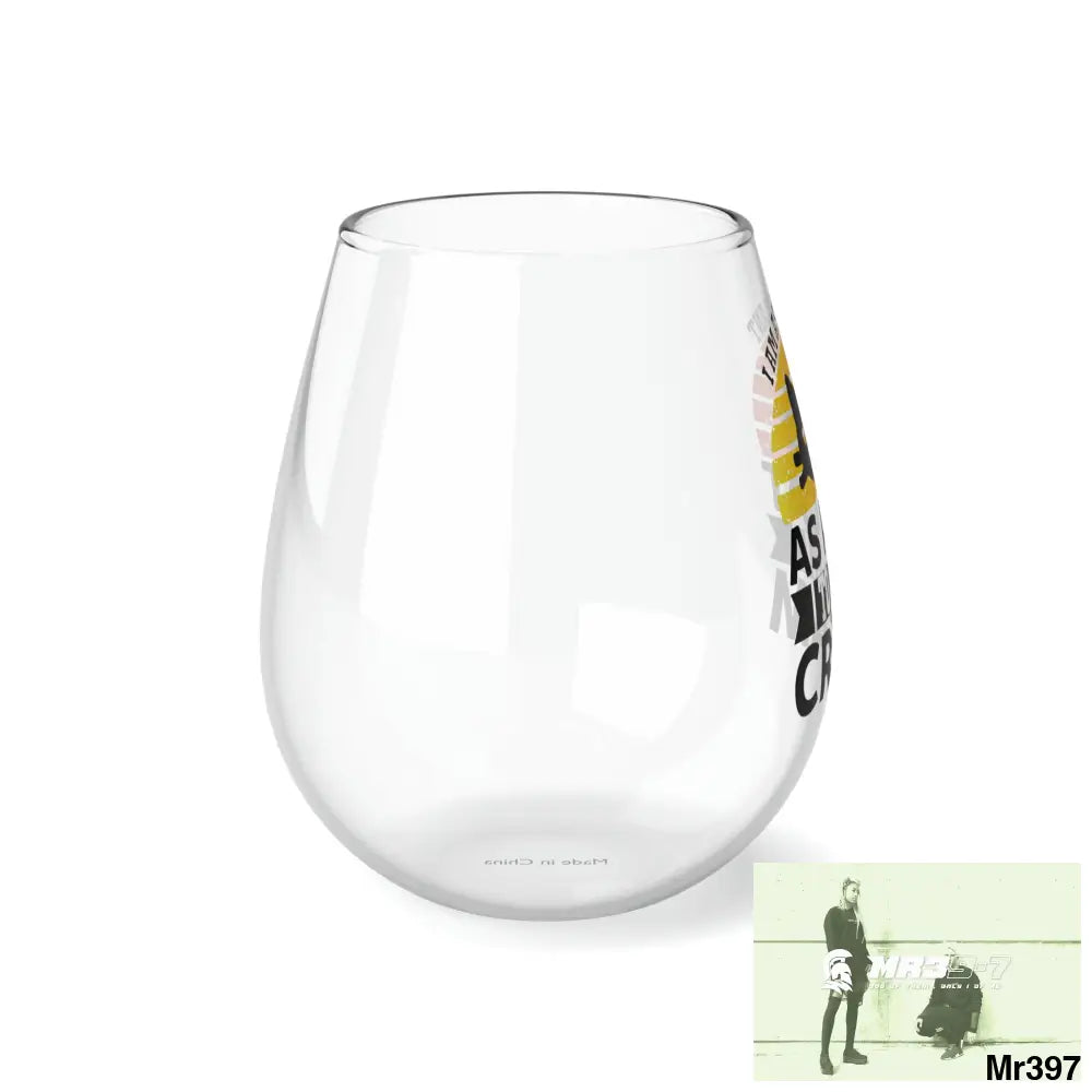 Vigilant Cat to cream Stemless Wine Glass 11.75oz 11.75oz Mug