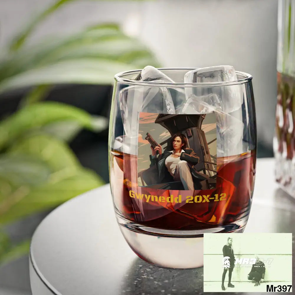 Vigilante Vice theme Whiskey Glass 6oz Mug