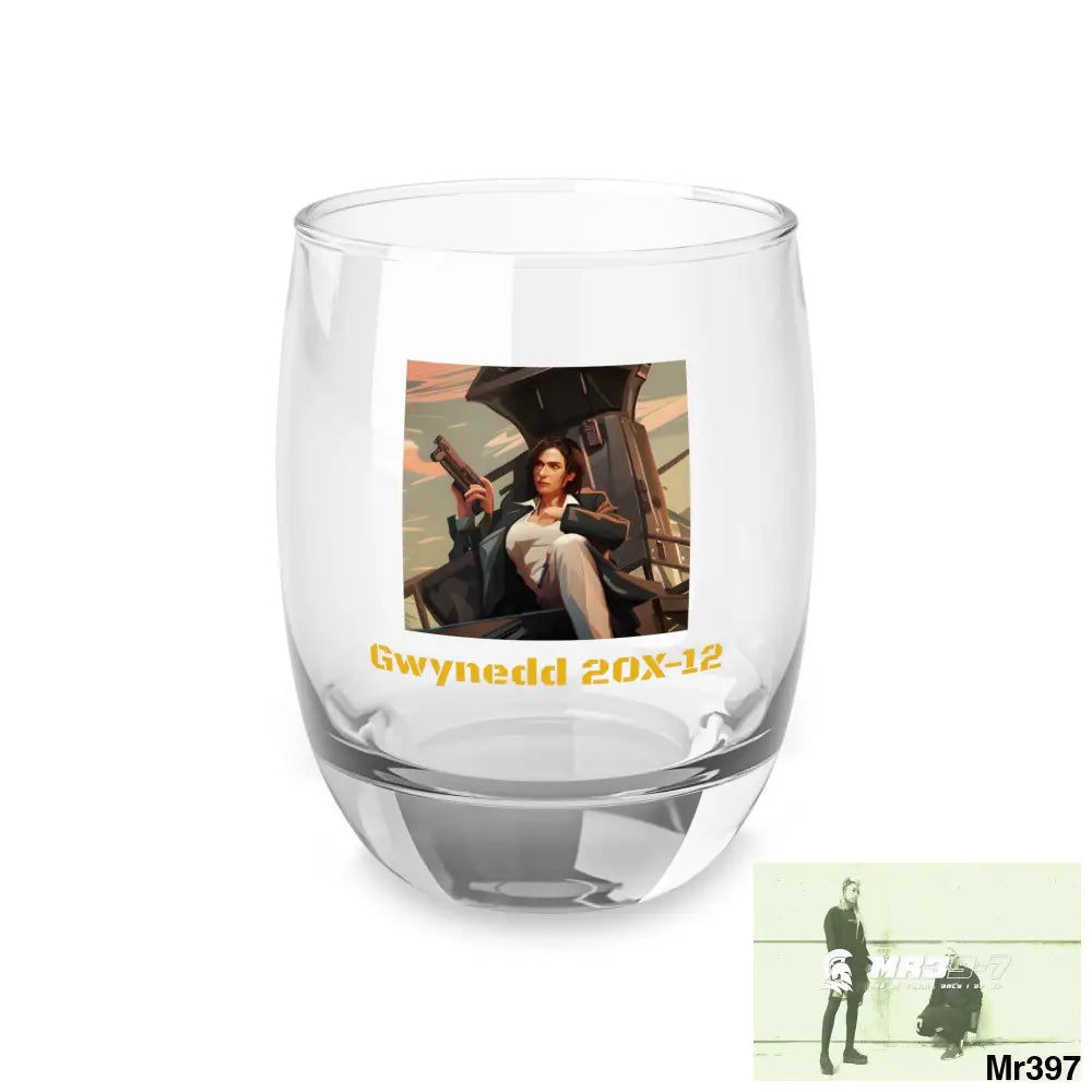 Vigilante Vice theme Whiskey Glass 6oz Mug