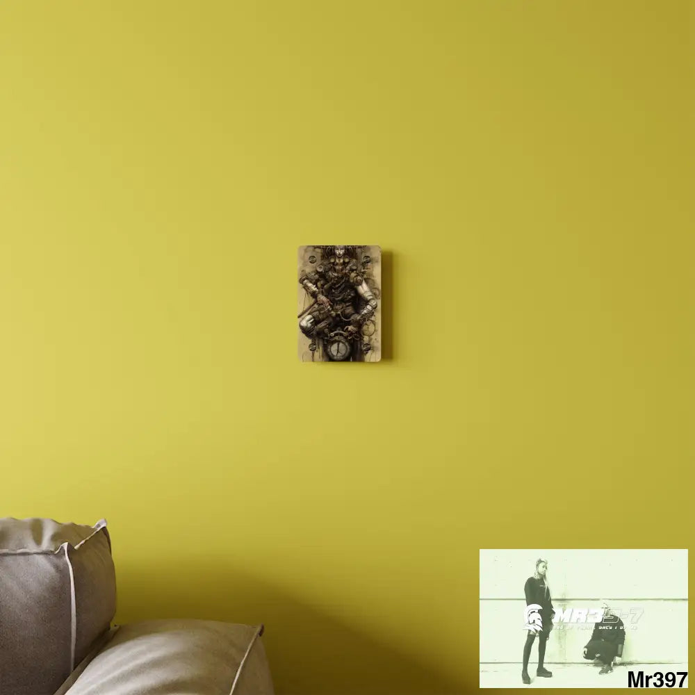 Vishnu and Shiva the Ultimate Samurai Wall Art Panels 5’’ x 7’’ (Vertical) / 0.25’’ Home Decor