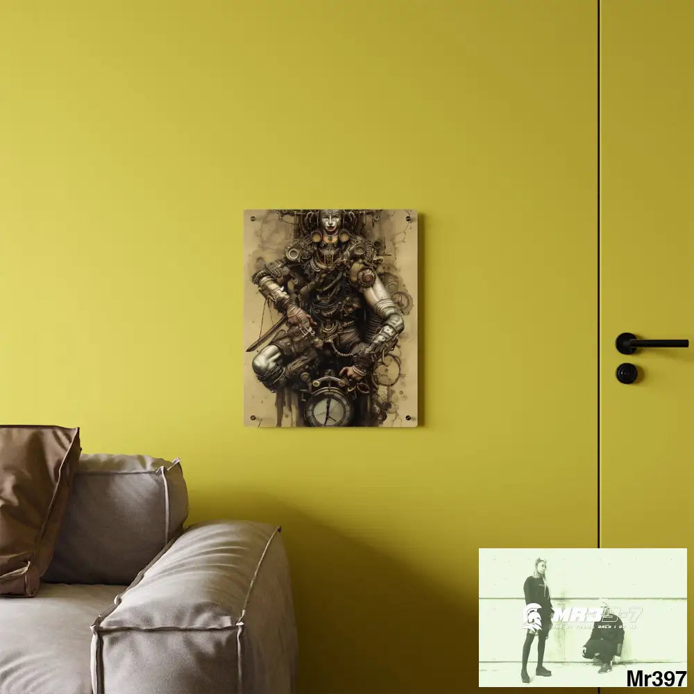 Vishnu and Shiva the Ultimate Samurai Wall Art Panels Home Decor