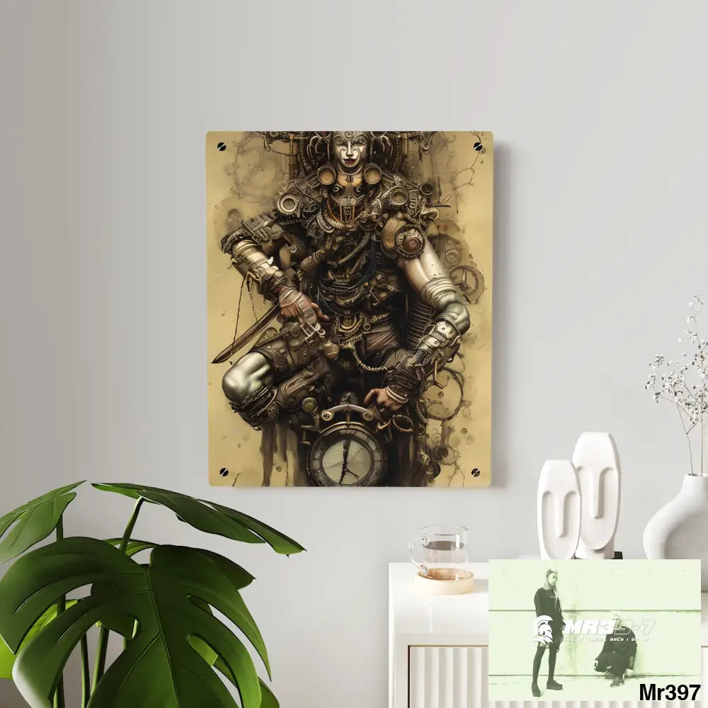 Vishnu and Shiva the Ultimate Samurai Wall Art Panels Home Decor