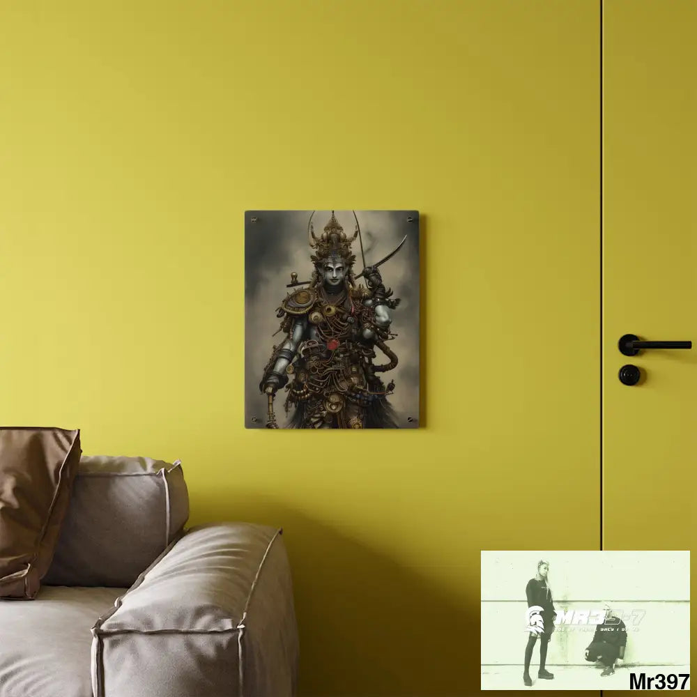 Vishnu Samurai Acrylic Wall Art Panels Home Decor