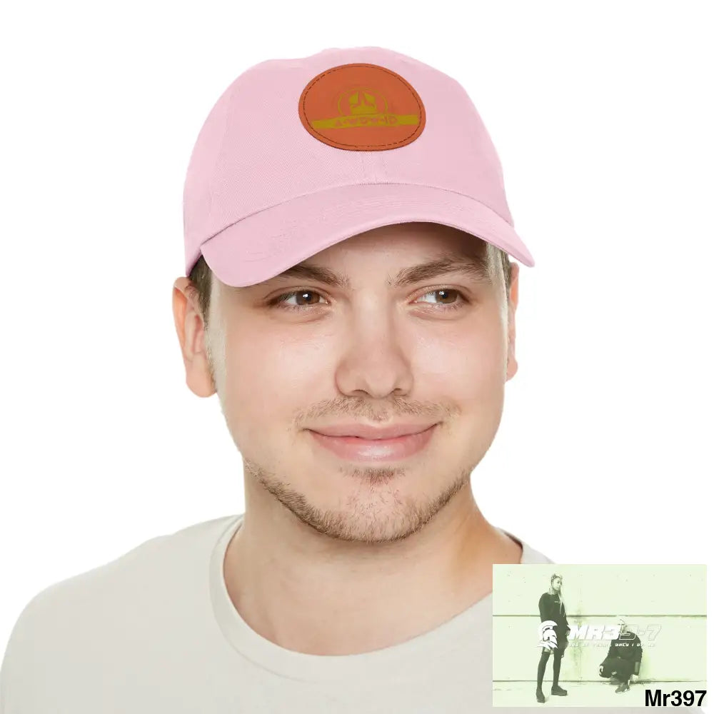 WDW.ID Dad Hat with Leather Patch (Round) Hats