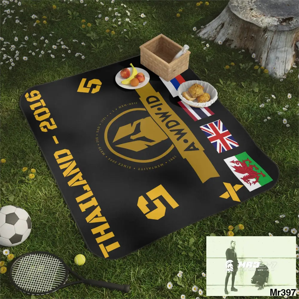 WDW.ID Thailand Picnic Blanket 61’’ × 51’’ Home Decor