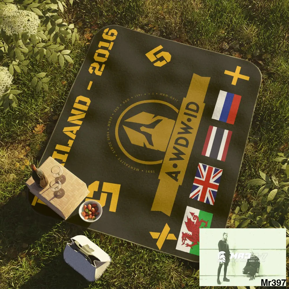 WDW.ID Thailand Picnic Blanket 61’’ × 51’’ Home Decor