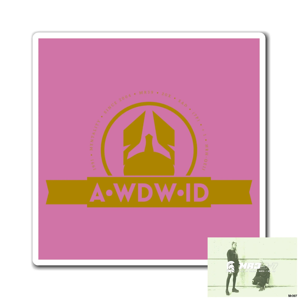 WDW.ID Vigilante Magnet 6’’ × 6’’ Paper products