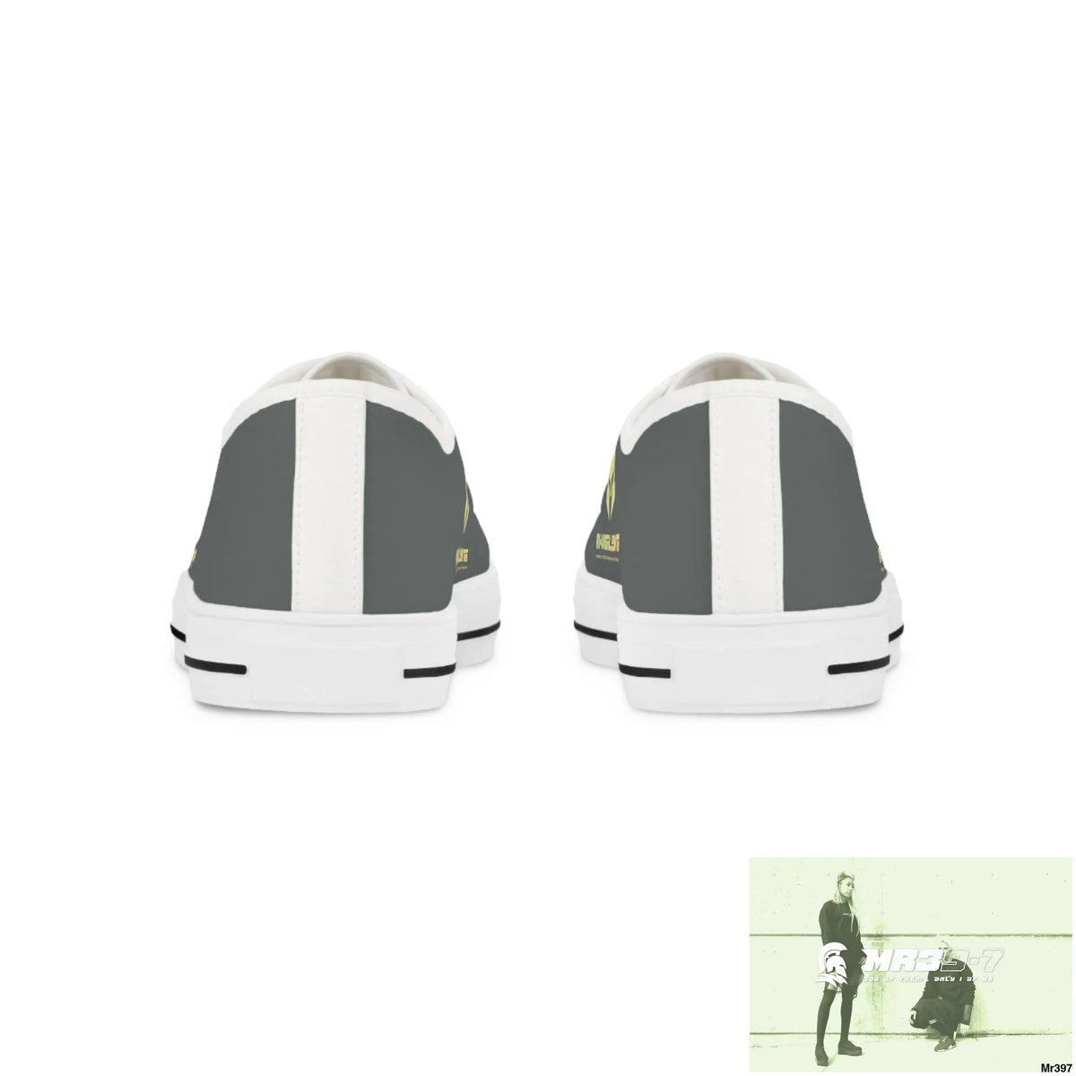 White A1-Vigilante Men’s Low Top Sneakers Shoes