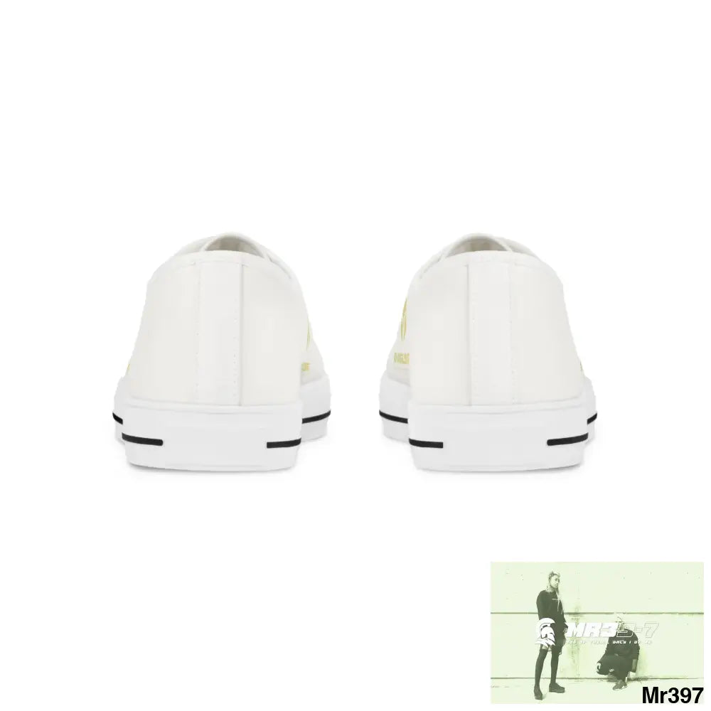 White A1-Vigilante Men’s Low Top Sneakers Shoes