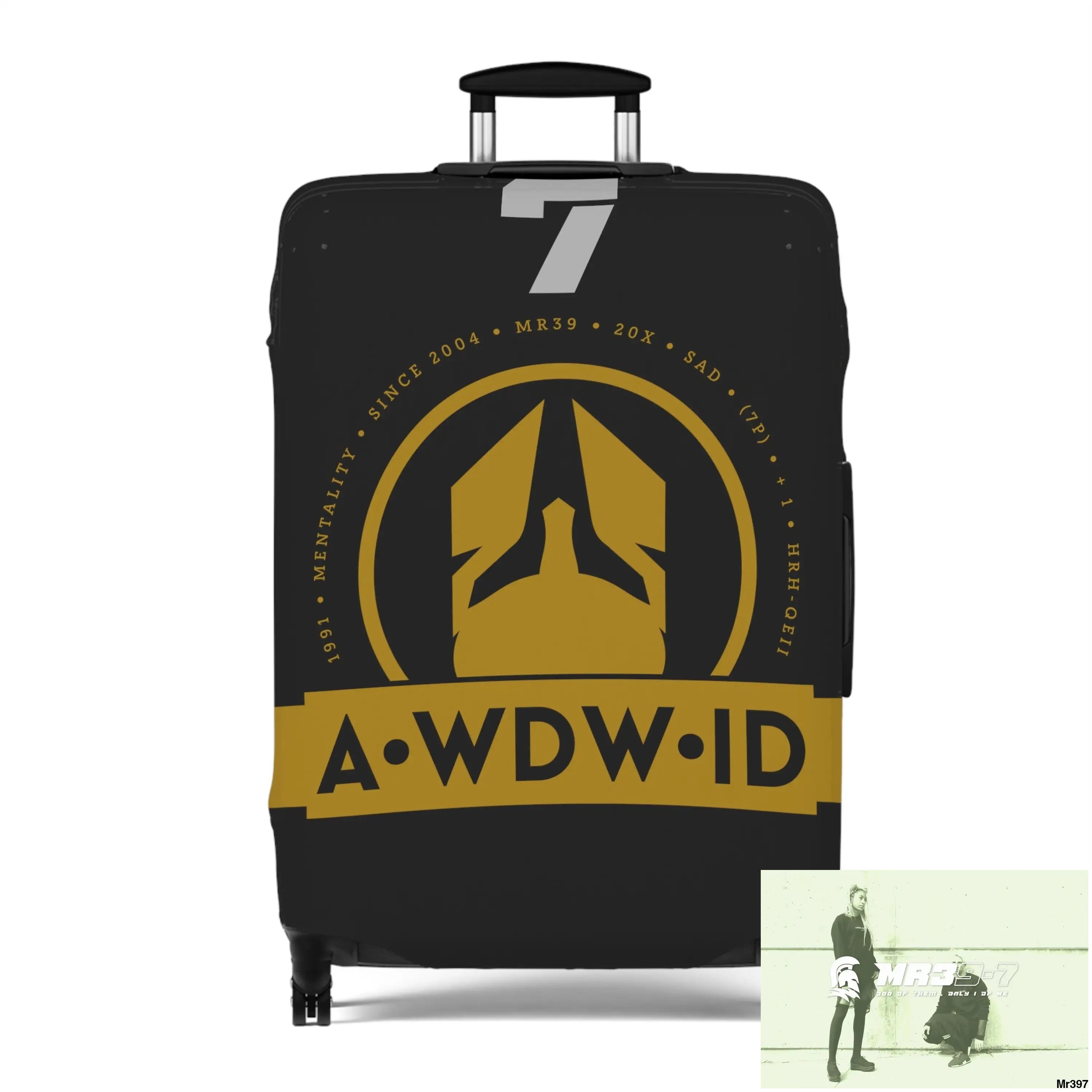Who Dares Wins ID RSF Luggage Cover 28’’ × 20’’ Accessories