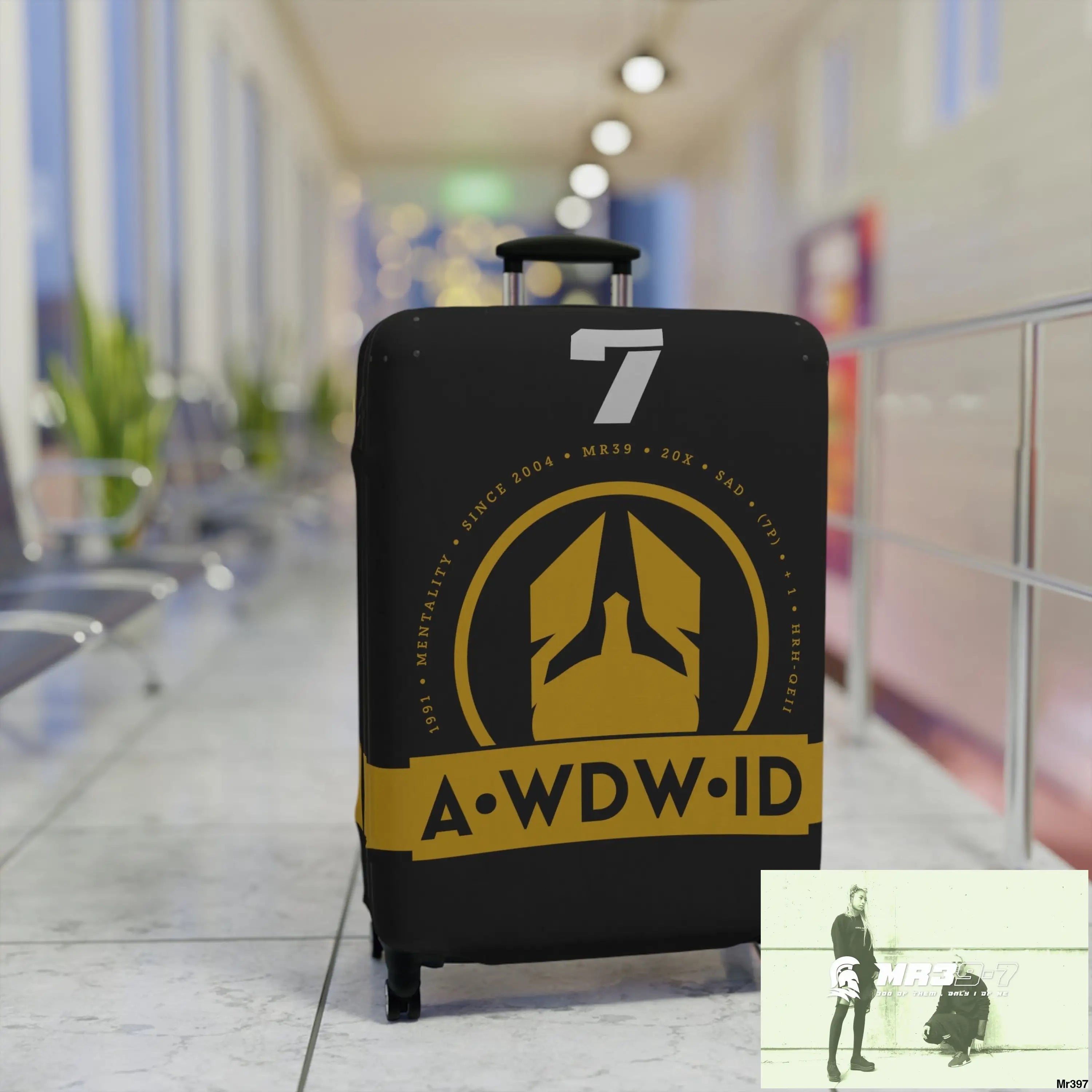 Who Dares Wins ID RSF Luggage Cover Accessories