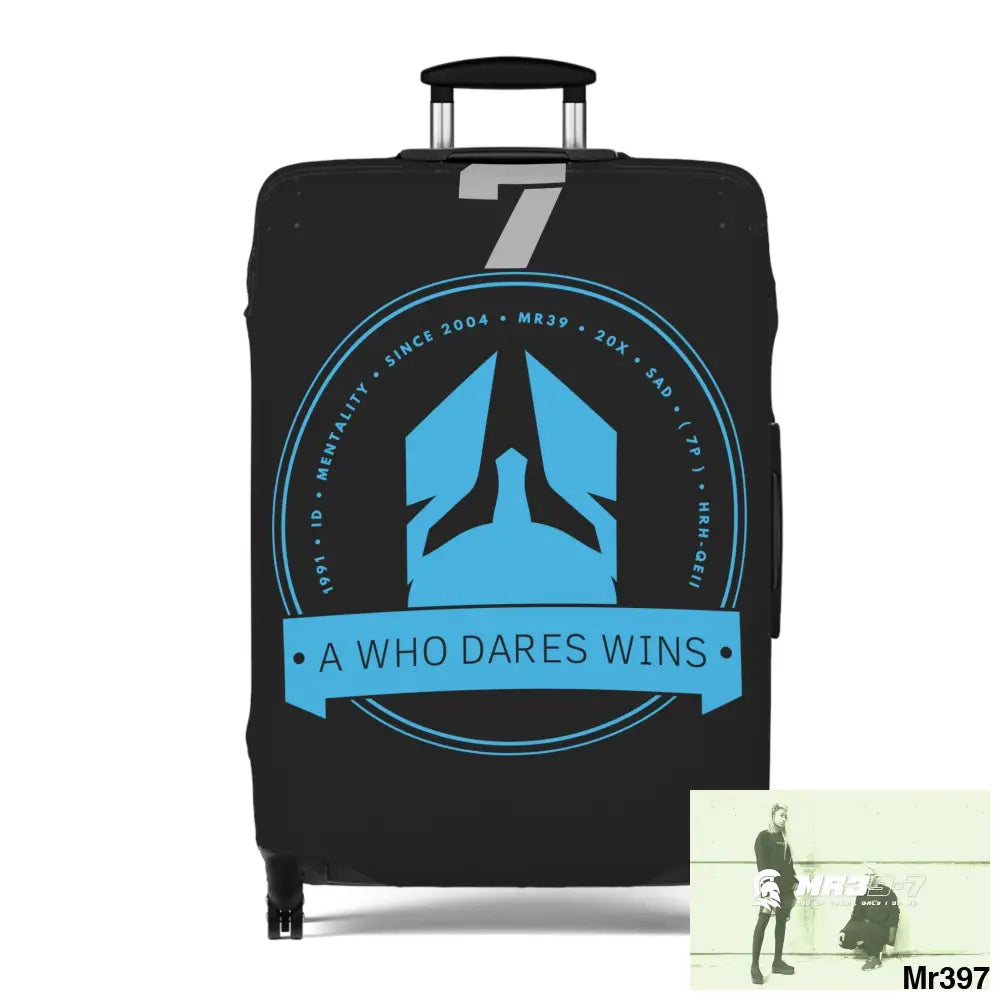 Who Dares Wins Luggage Cover 28’’ × 20’’ Accessories