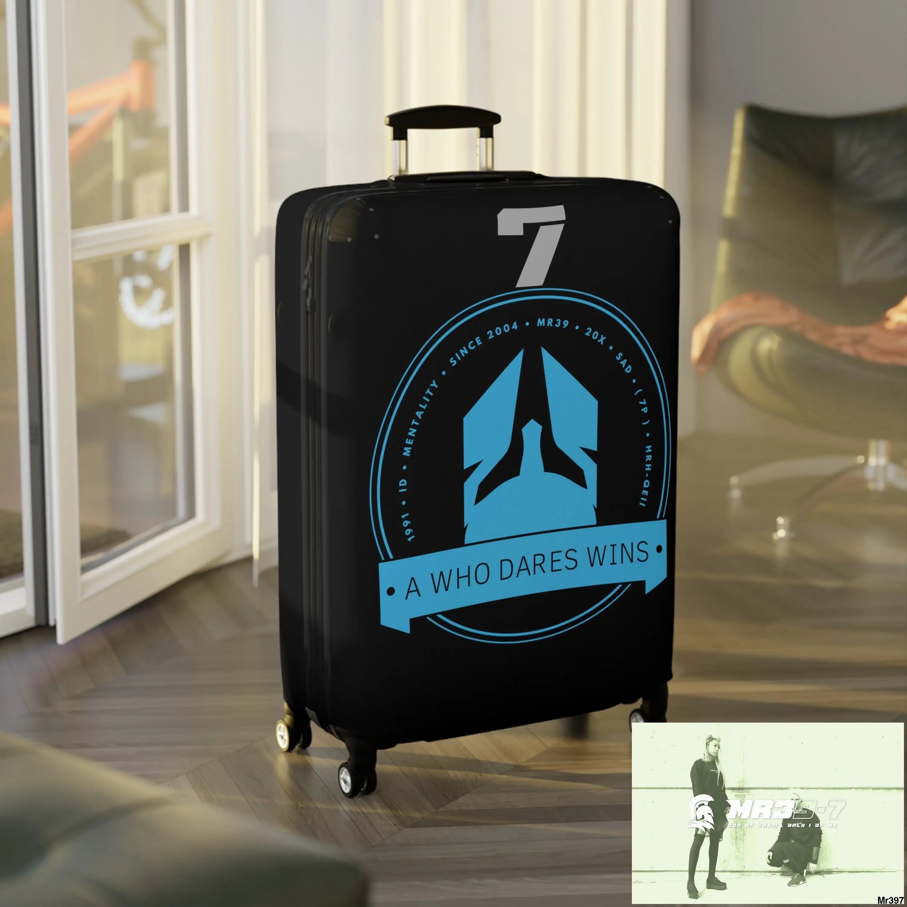 Who Dares Wins Luggage Cover Accessories
