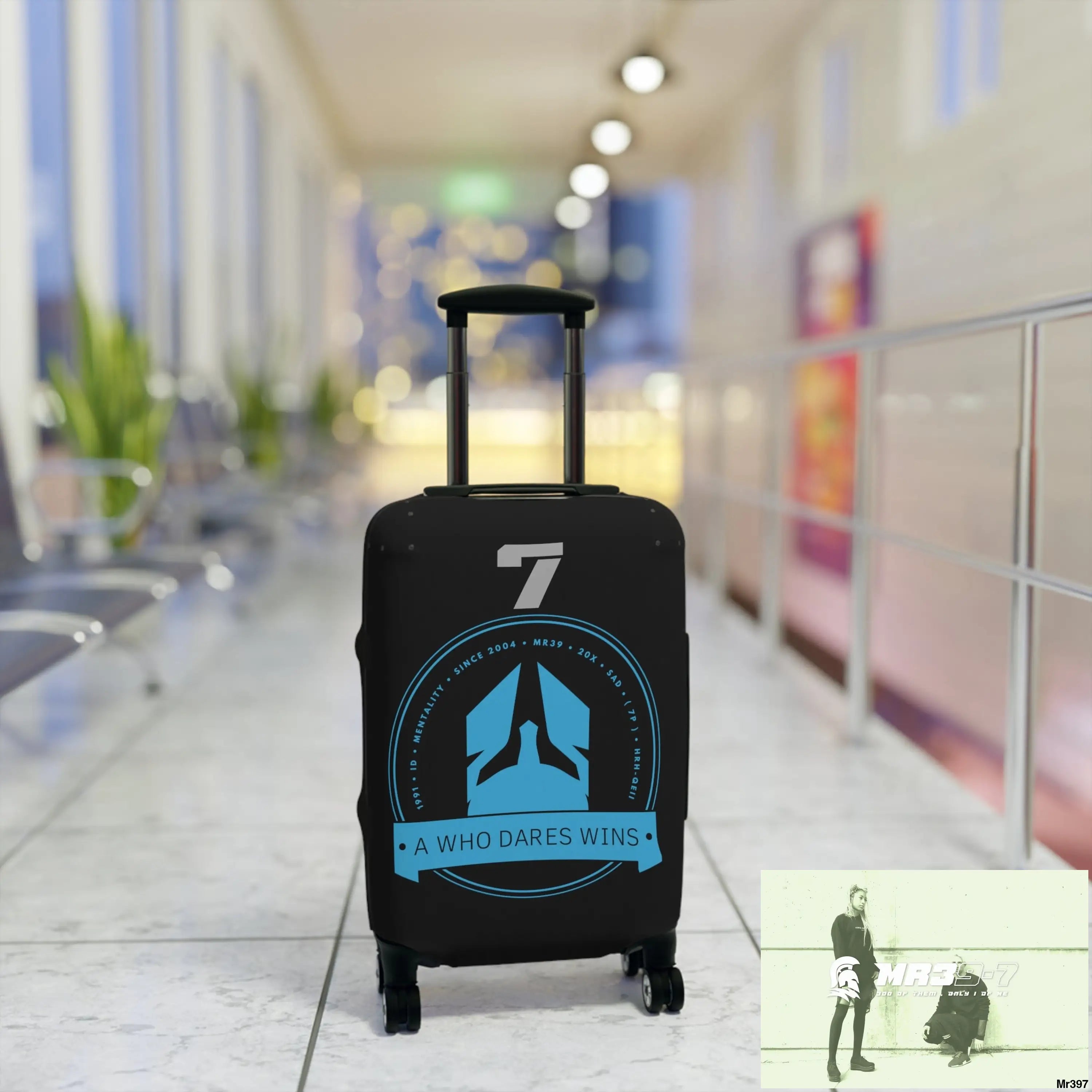 Who Dares Wins Luggage Cover Accessories