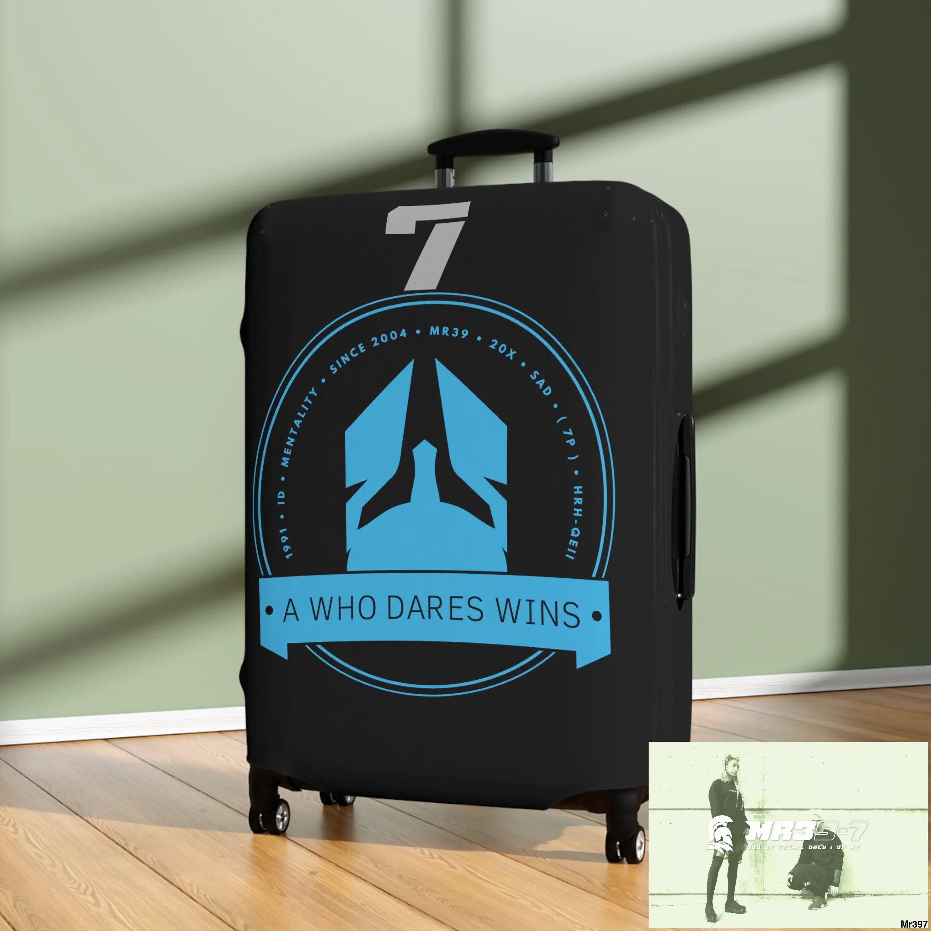 Who Dares Wins Luggage Cover Accessories