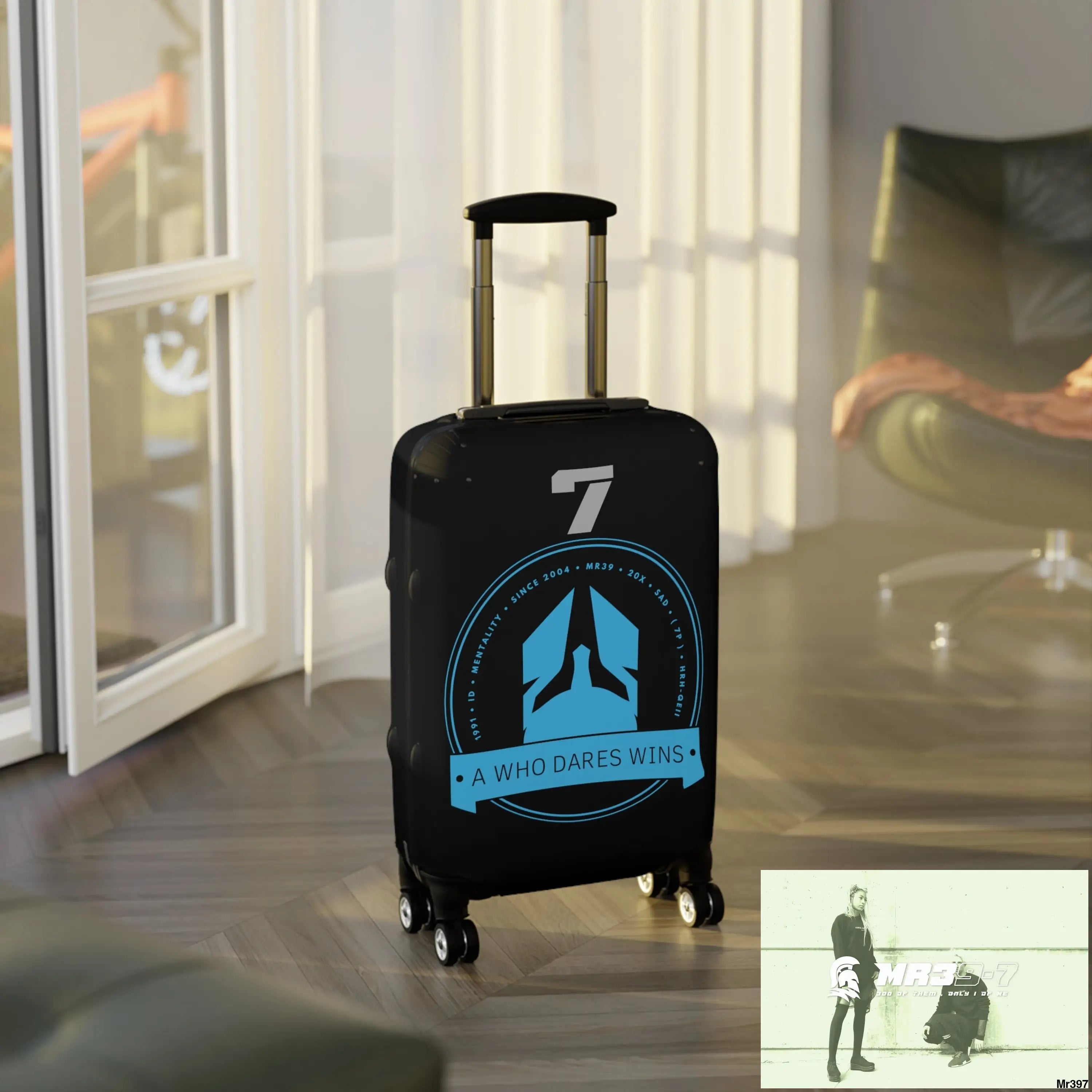 Who Dares Wins Luggage Cover Accessories