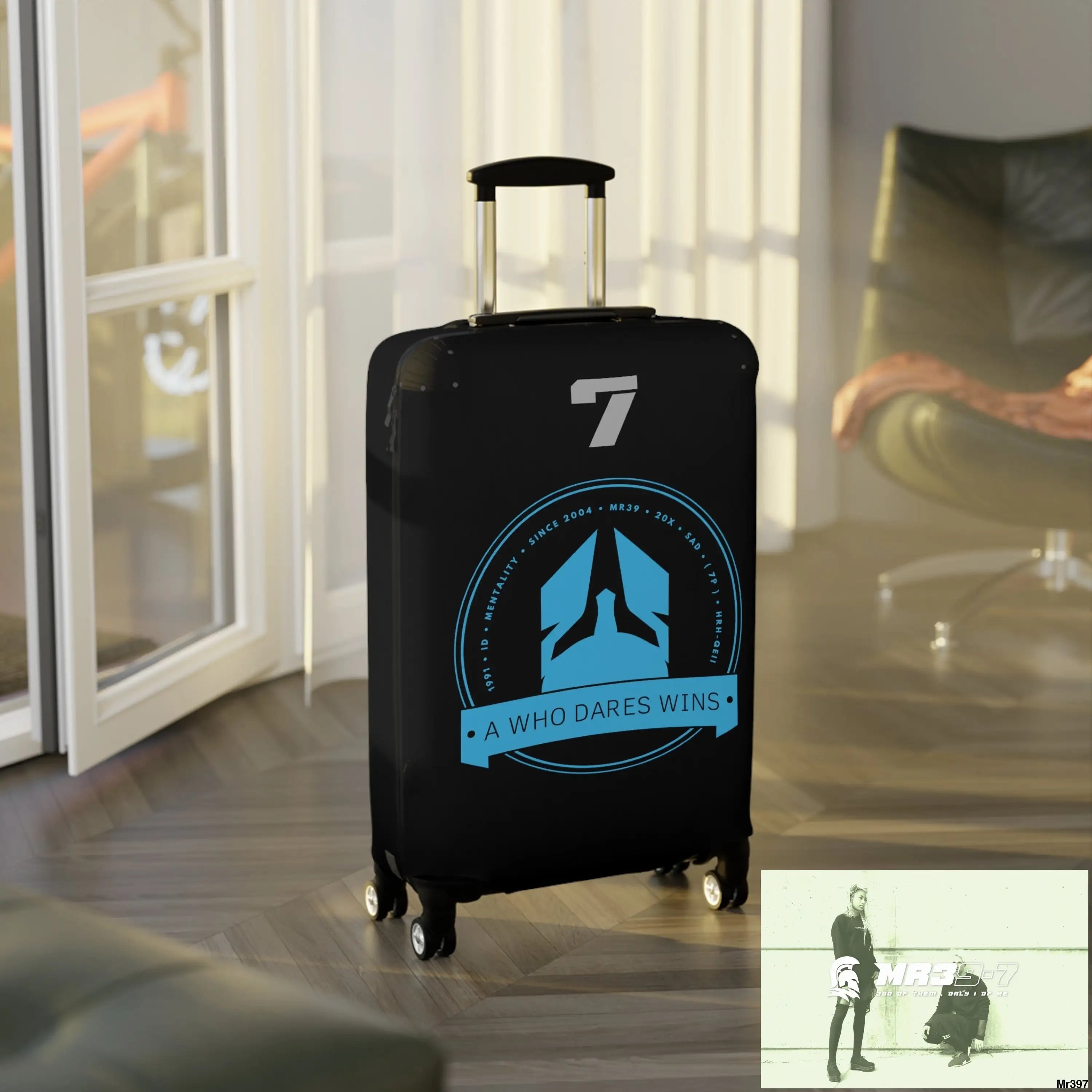 Who Dares Wins Luggage Cover Accessories