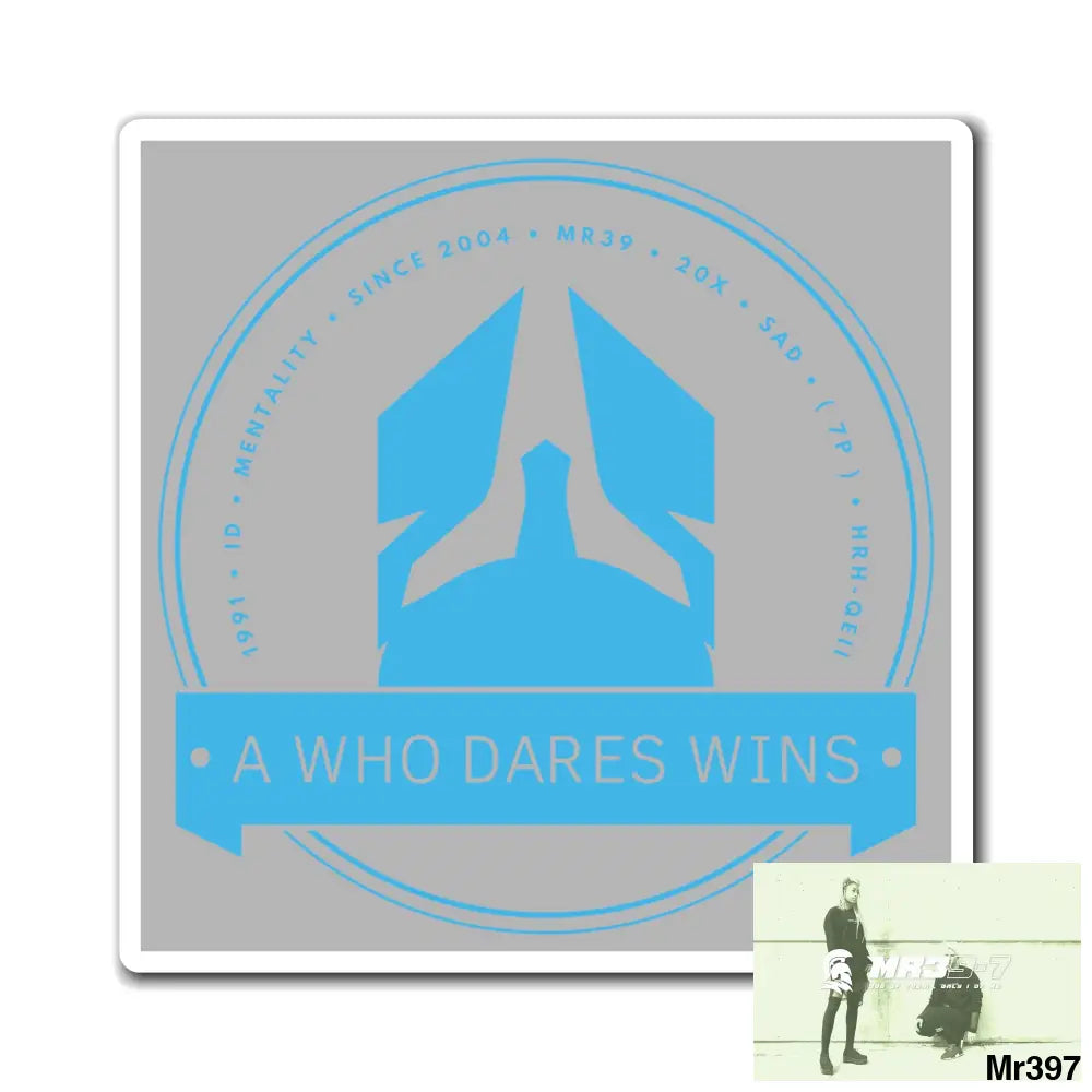 Who Dares Wins Magnet Paper products