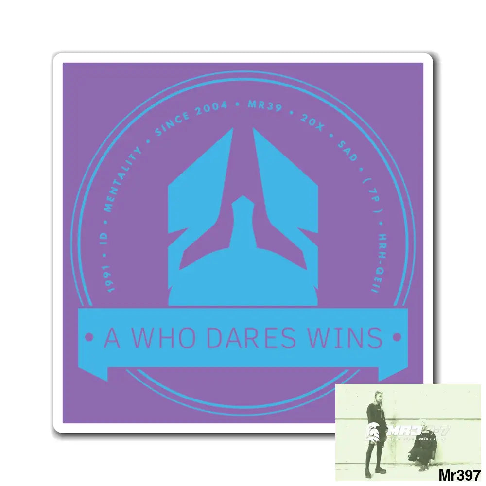 Who Dares Wins Magnet Paper products