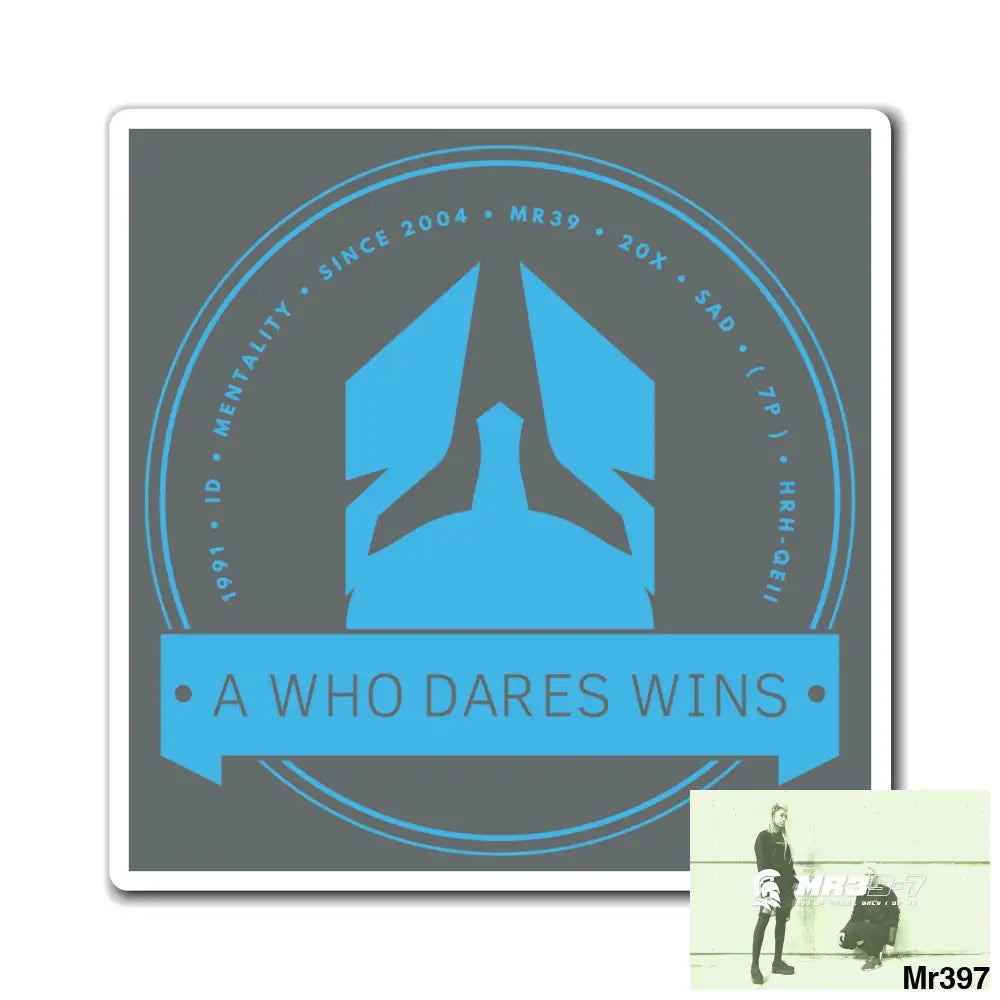 Who Dares Wins Magnet Paper products