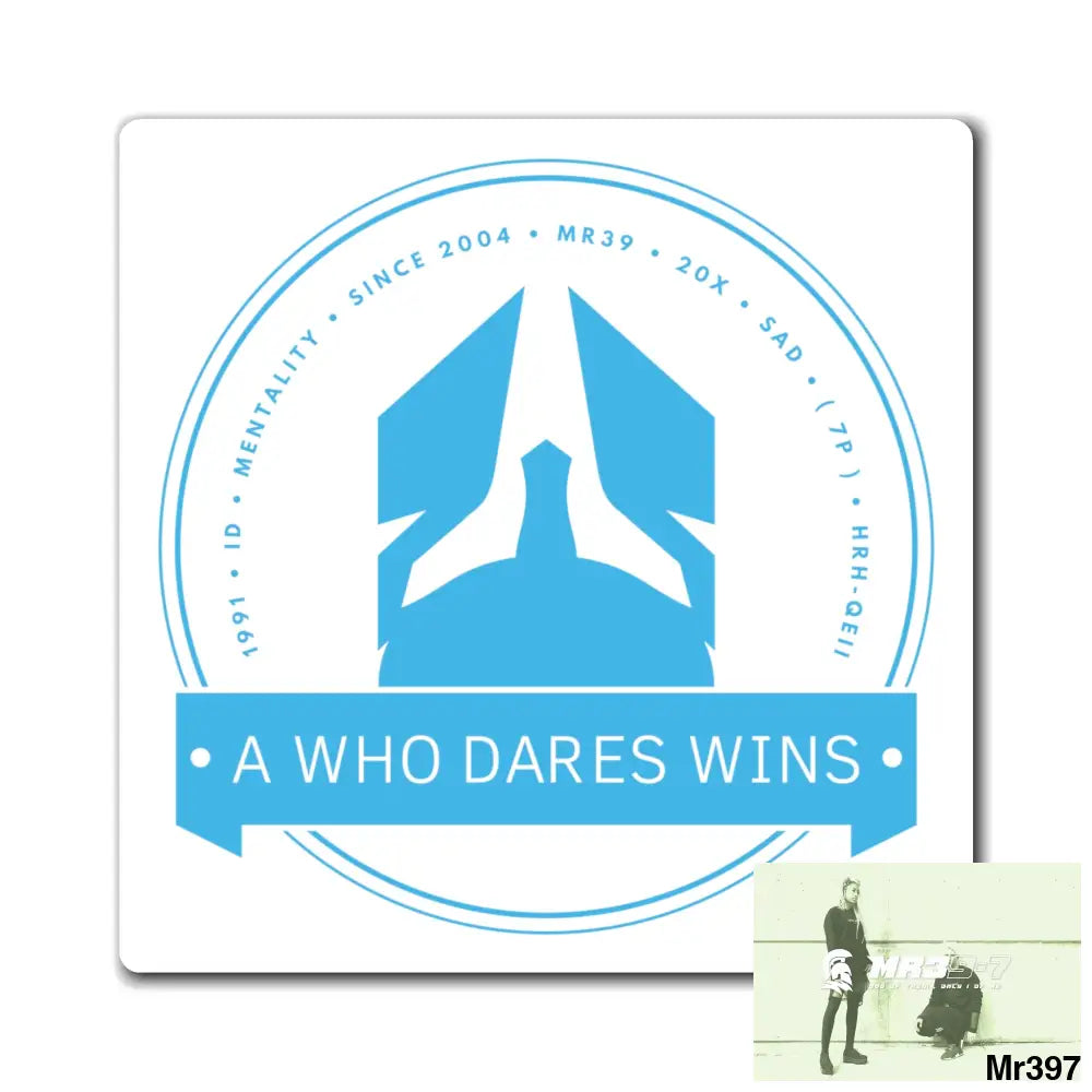 Who Dares Wins Magnet Paper products