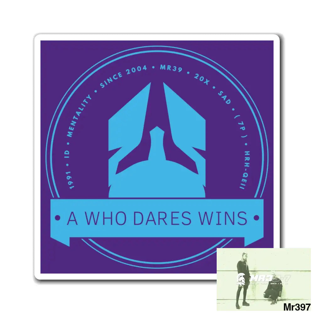 Who Dares Wins Magnet Paper products