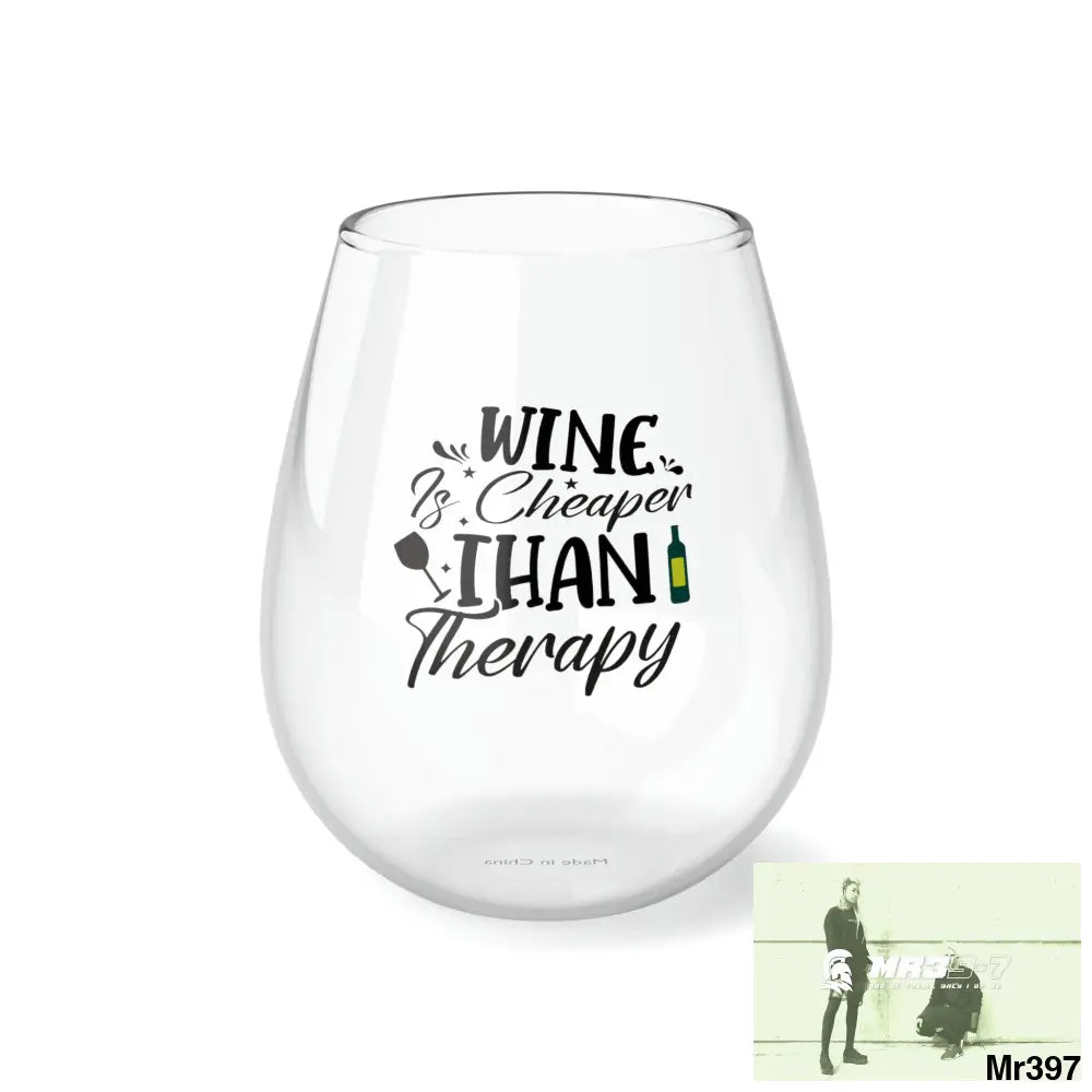 Wine cheaper than Therapy Stemless Wine Glass 11.75oz 11.75oz Mug