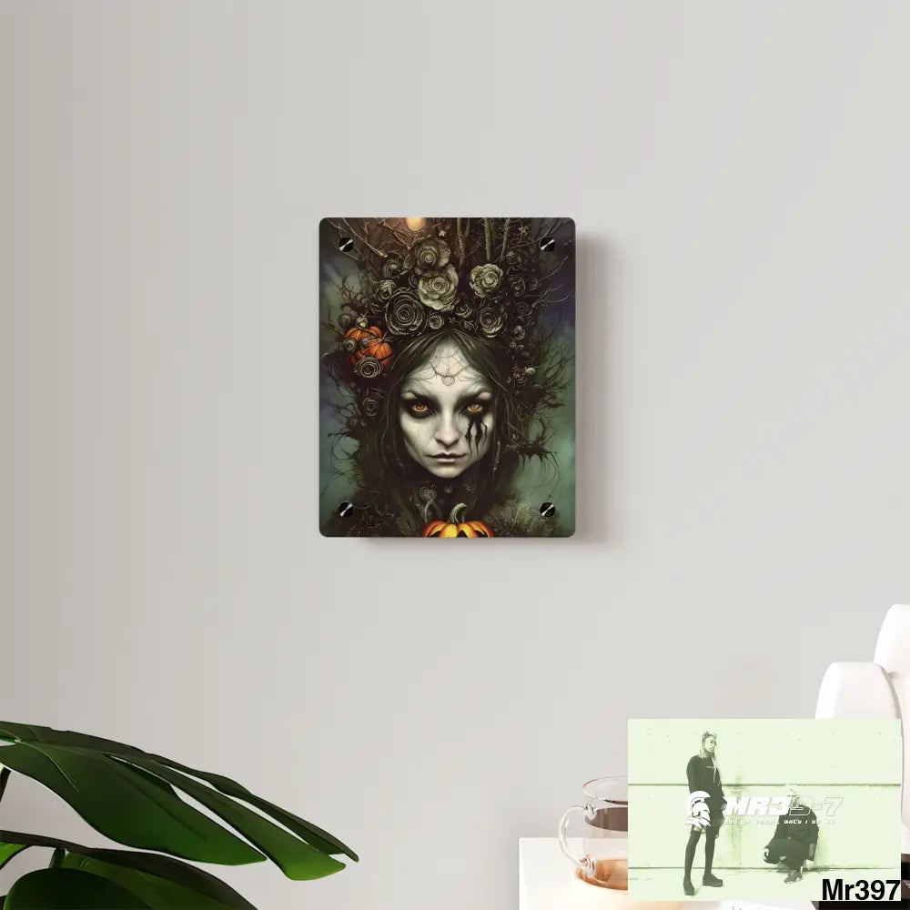 Witch Halloween Wall Art Panels Home Decor