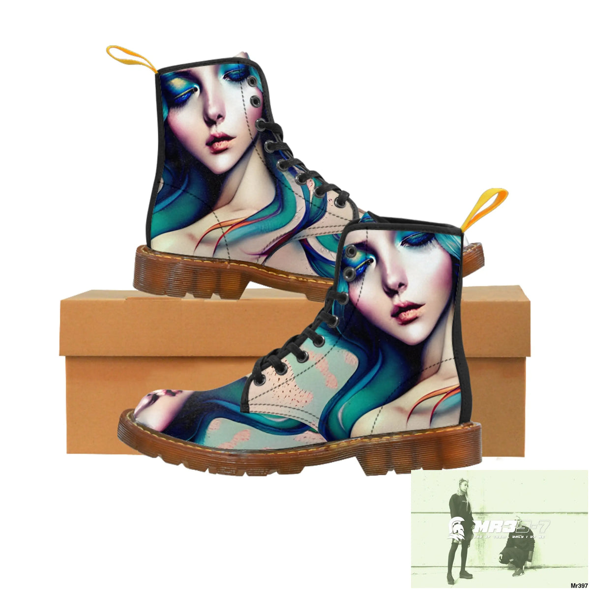 Women’s Canvas Boots US 6.5 / Brown sole Shoes