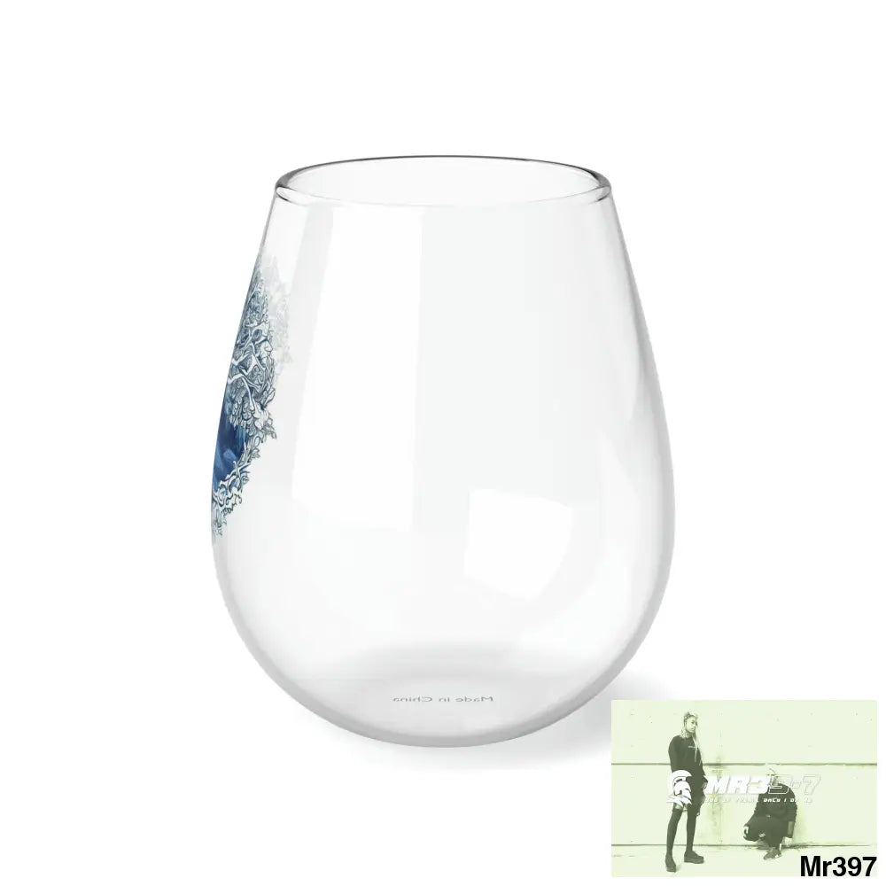 Yggdrasil art Stemless Wine Glass 11.75oz 11.75oz Mug